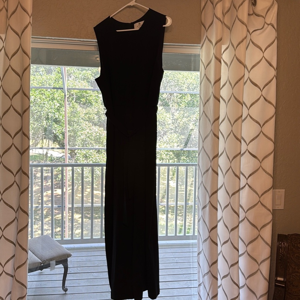 Elegant Black Sleeveless Jumpsuit